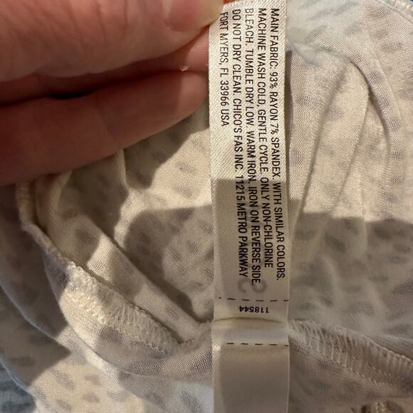 Soma Size Medium Lounge Pants Animal Print Pajama Pants Pockets Soft Cozy - Picture 3 of 9